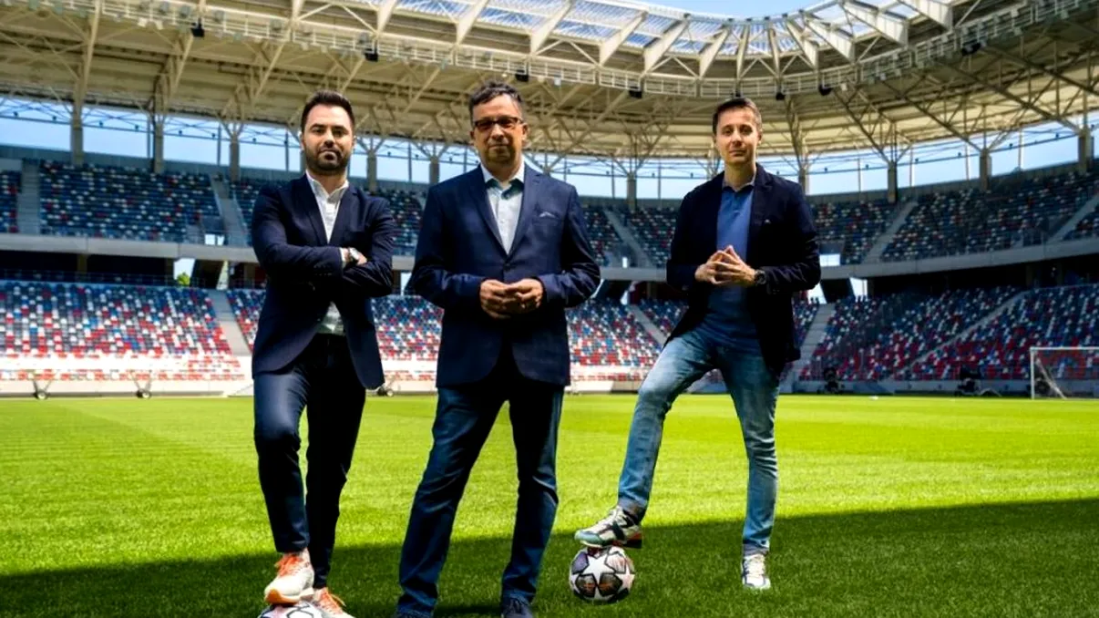 Playmaker și Fotbal Tango, povestea merge mai departe! Marius Mitran, Sorin Chiriac și Cătălin Mureșanu vor fi gazdele celor mai noi emisiuni de sport din România