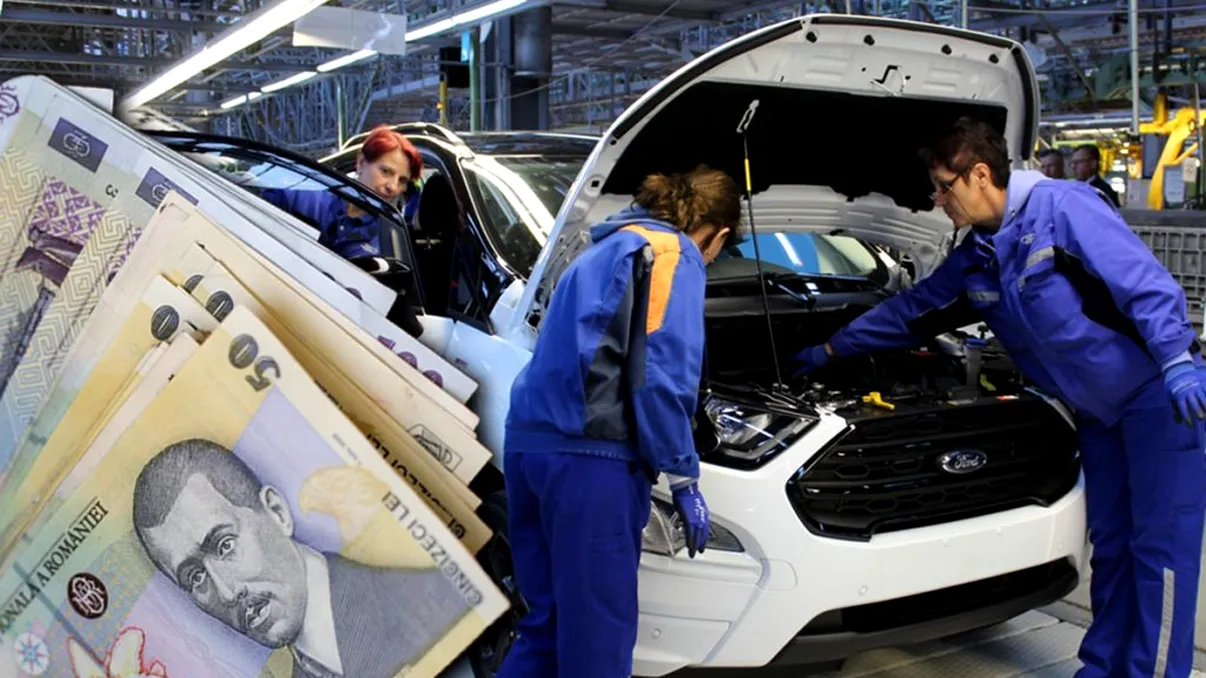 Câți bani câștigă un angajat de la Ford România. Salariile sunt mai mici decât credeai