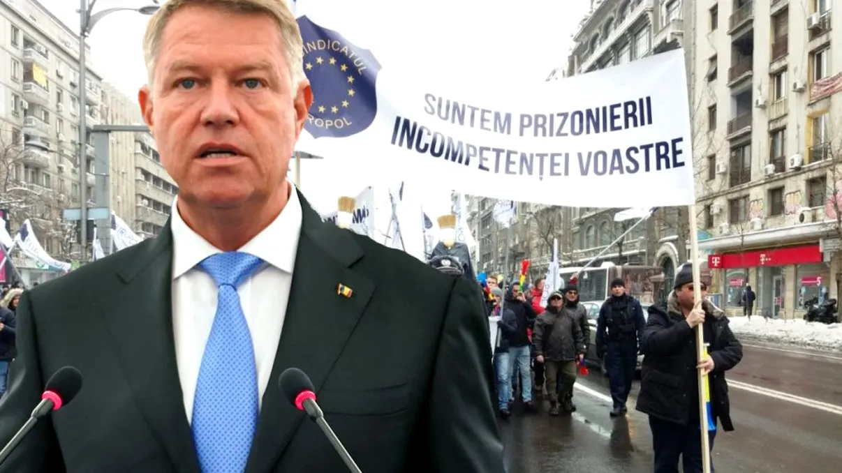 Manifestație la Palatul Cotroceni. Surpriză neplăcută pentru Klaus Iohannis