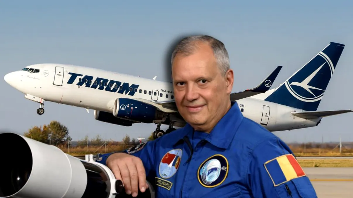 Cine a preluat conducerea Tarom, de fapt. Cosmonautul Dumitru Prunariu e în extaz