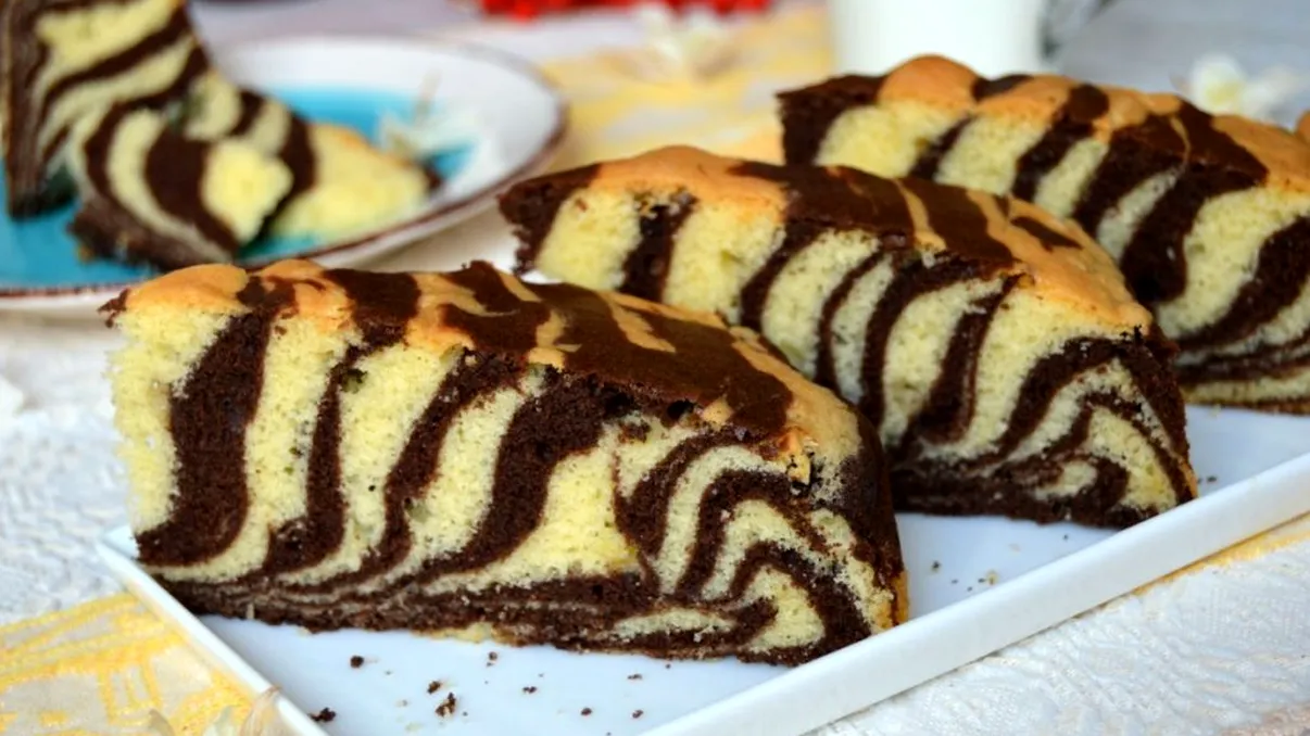 Cum faci acasă cel mai bun chec zebră. Secretul să iasă delicios