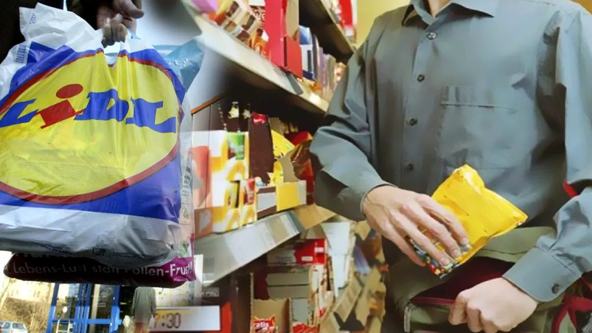 Modalitatea inedită prin care a ajuns să se fure într-un magazin Lidl din Iași. Imaginația nu are limite