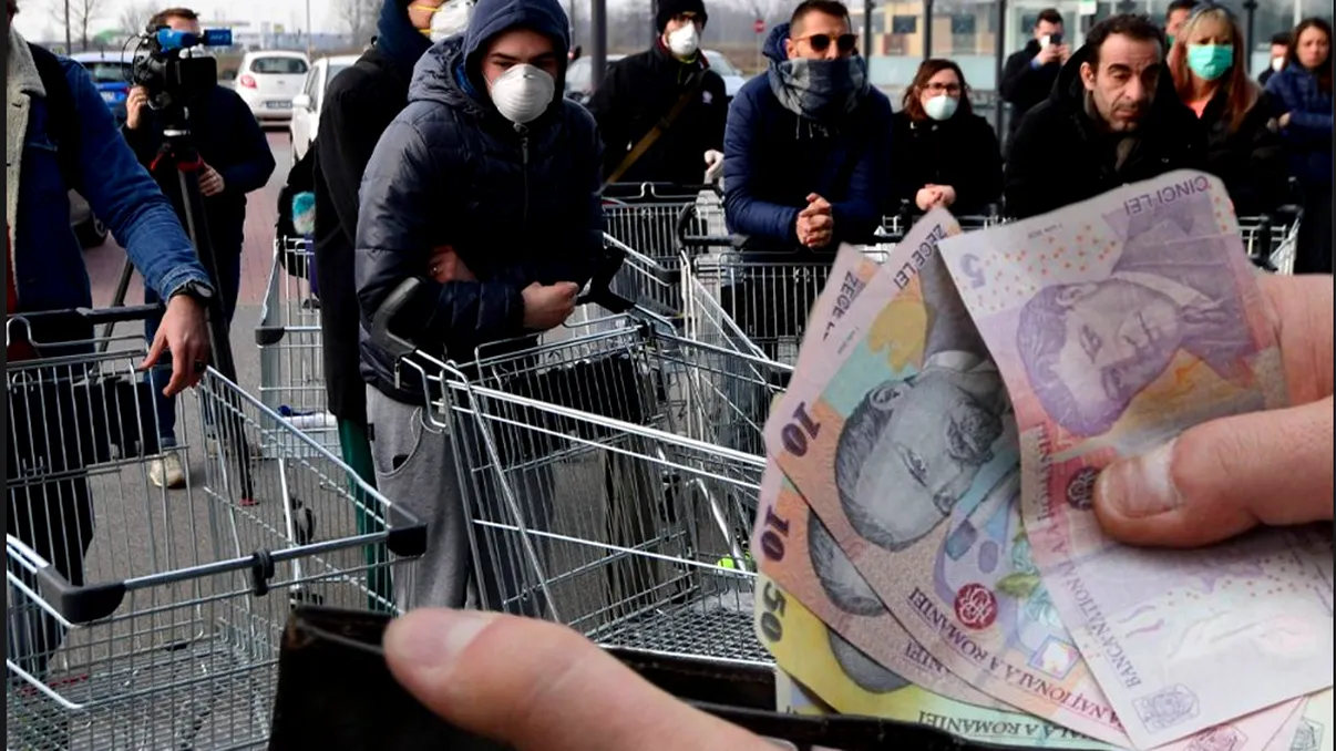 Cum trăiesc românii care câștigă 1.300 de lei pe lună. Ce pun în coșul de cumpărături