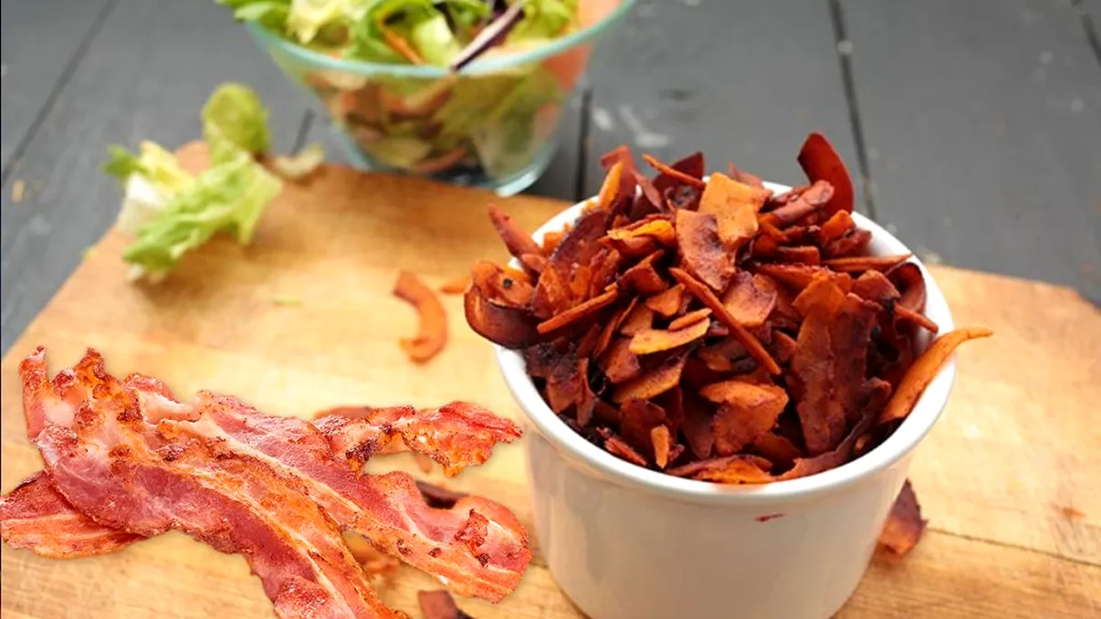 Slănina vegană: ce este și cum o prepari corect acasă. Totul despre acest aliment bizar
