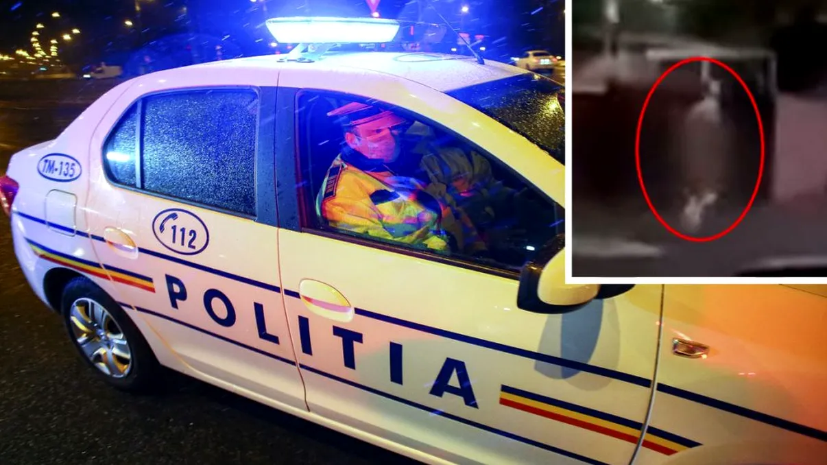 Ce s-a întâmplat cu polițistul care a alergat gol în București. Poliția a reacționat imediat