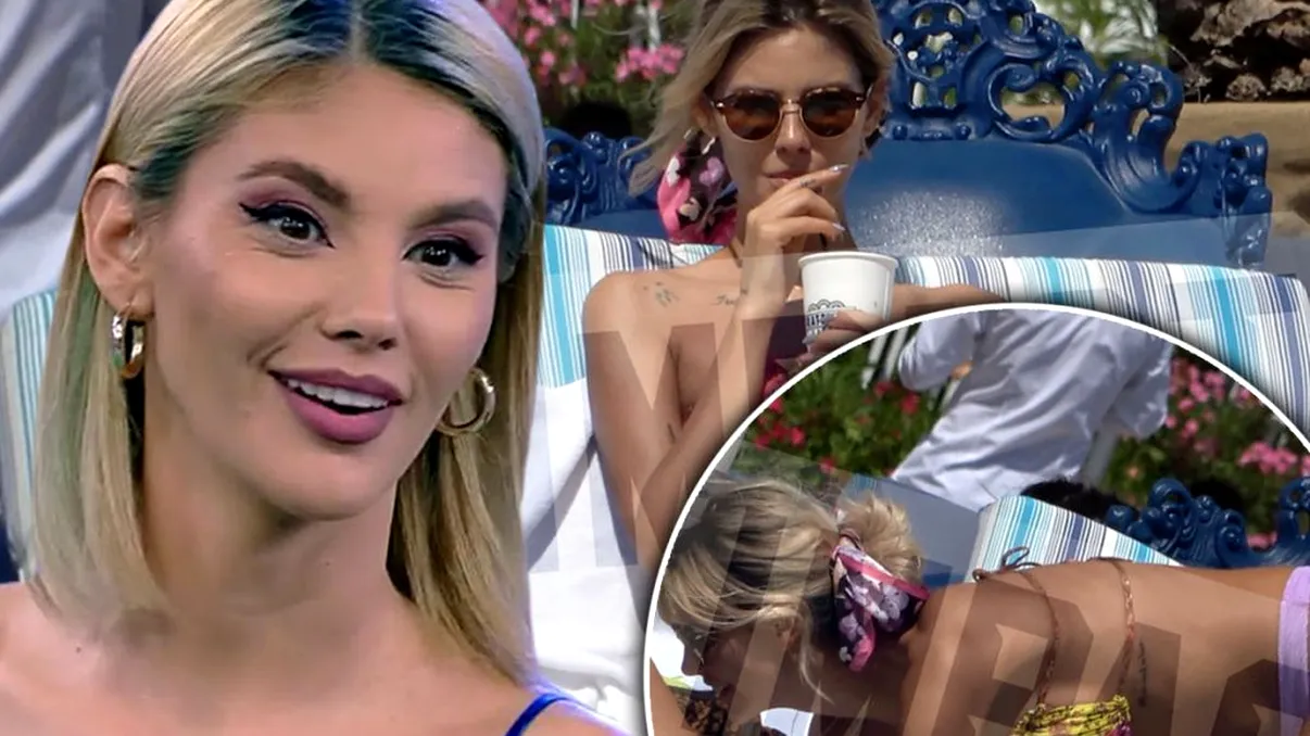 Ramona de la Neatza, ipostaze incendiare pe plaja din Mamaia. În ce costum de baie a putut să-și facă apariția. Foto EXCLUSIV