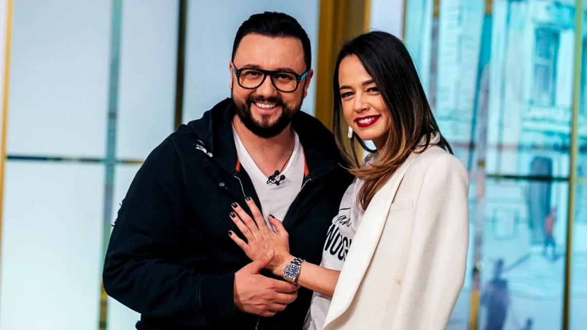Andreea Raicu, primele declarații despre sarcină. L-a uluit total pe Cătălin Măruță: ”Vrei să naști la TV?”