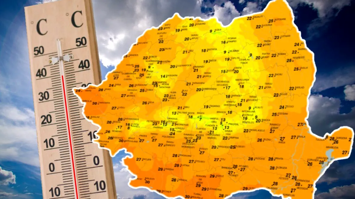Meteo ANM. Canicula va face ravagii în România. Ce temperaturi fierbinți vom îndura