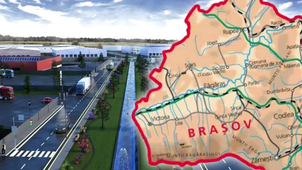 Orașul unicat în țară care se ridică lângă Brașov. Este o premieră istorică pentru România