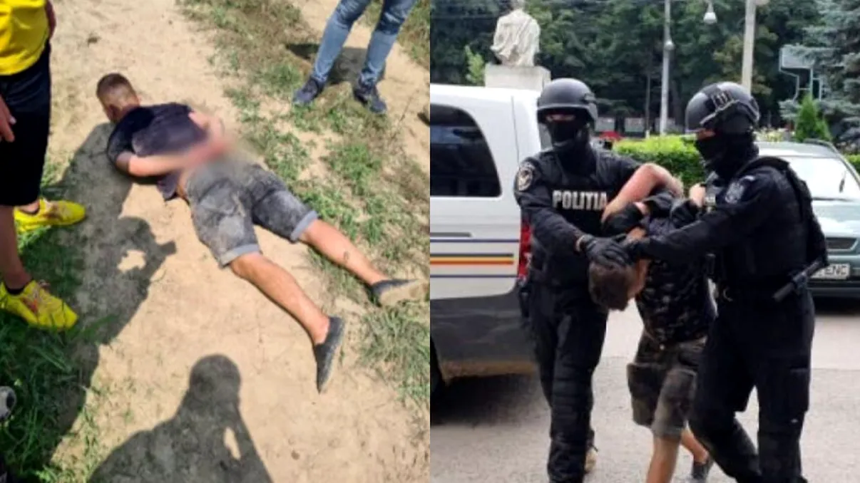 Urmărire ca-n filme în Botoșani, cu 15 maşini de Poliţie şi un elicopter. Oamenii legii au tras patru focuri de armă