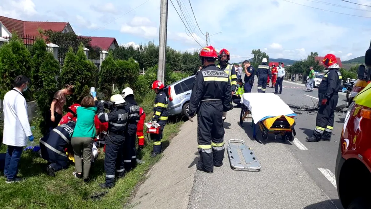 Tragedie în Bistrița-Năsăud. O tânără gravidă a murit după ce a fost spulberată de un șofer teribilist. VIDEO