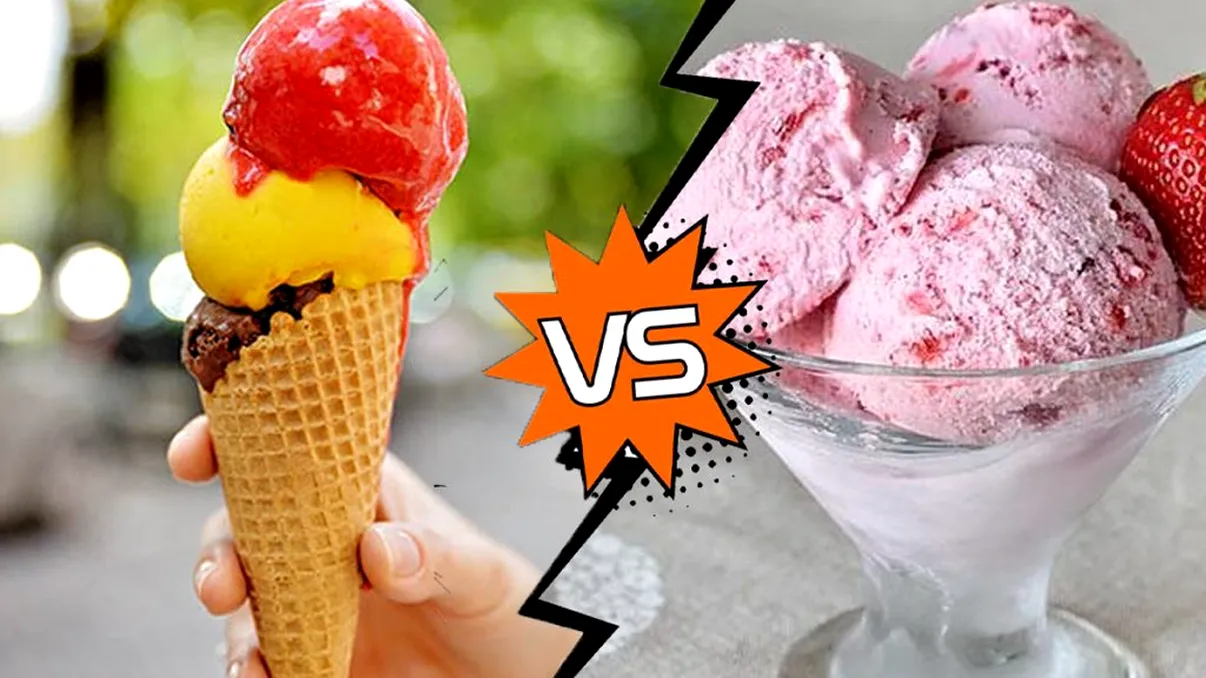 Care este, de fapt, diferența dintre înghețată și gelato. Puțini oameni știau aceste detalii