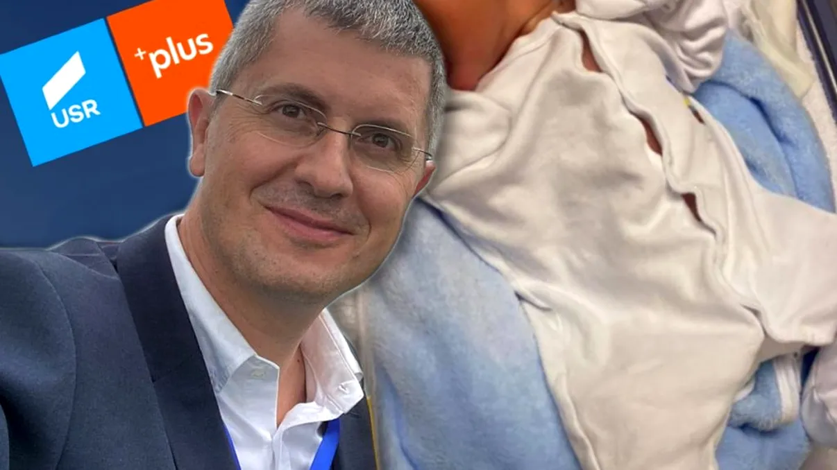 Imaginea cu fiul lui Dan Barna care naște controverse. Ipostaza în care l-a fotografiat: ”Este o greșeală”