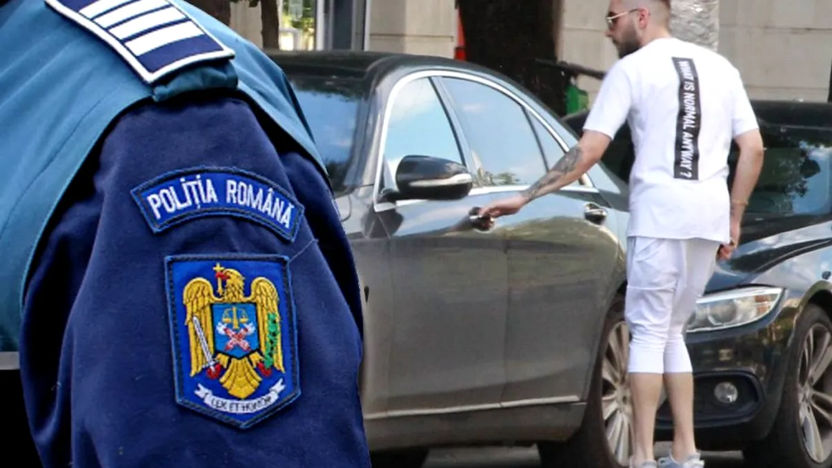 Cum a fost turnat Fulgy de la Clejani Poliției Române. Ce avea, de fapt, în mașina sa, când a comis toate ilegalitățile