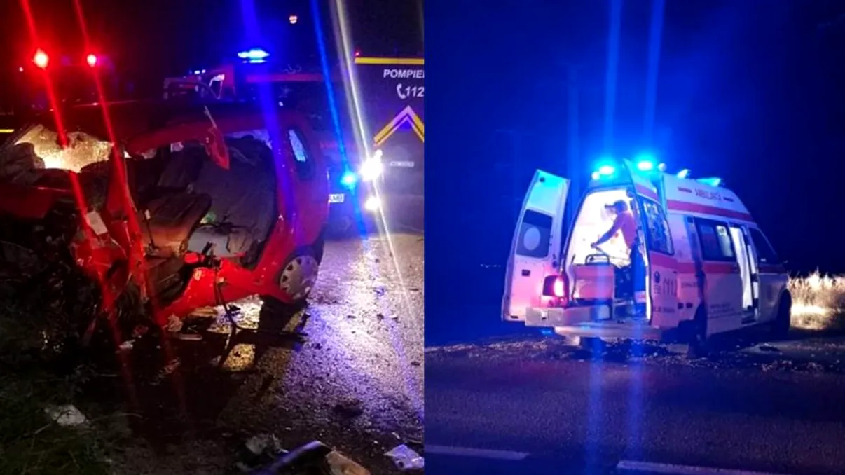 Accident teribil în Piatra Neamț, produs de un șofer de 83 de ani. Un mort și patru răniți după impactul violent dintre două autoturisme
