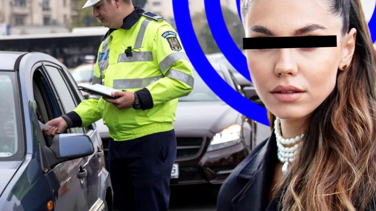 Cântăreață din România, amendată pentru o greșeală frecventă a șoferilor. Nu l-a înduplecat pe polițist