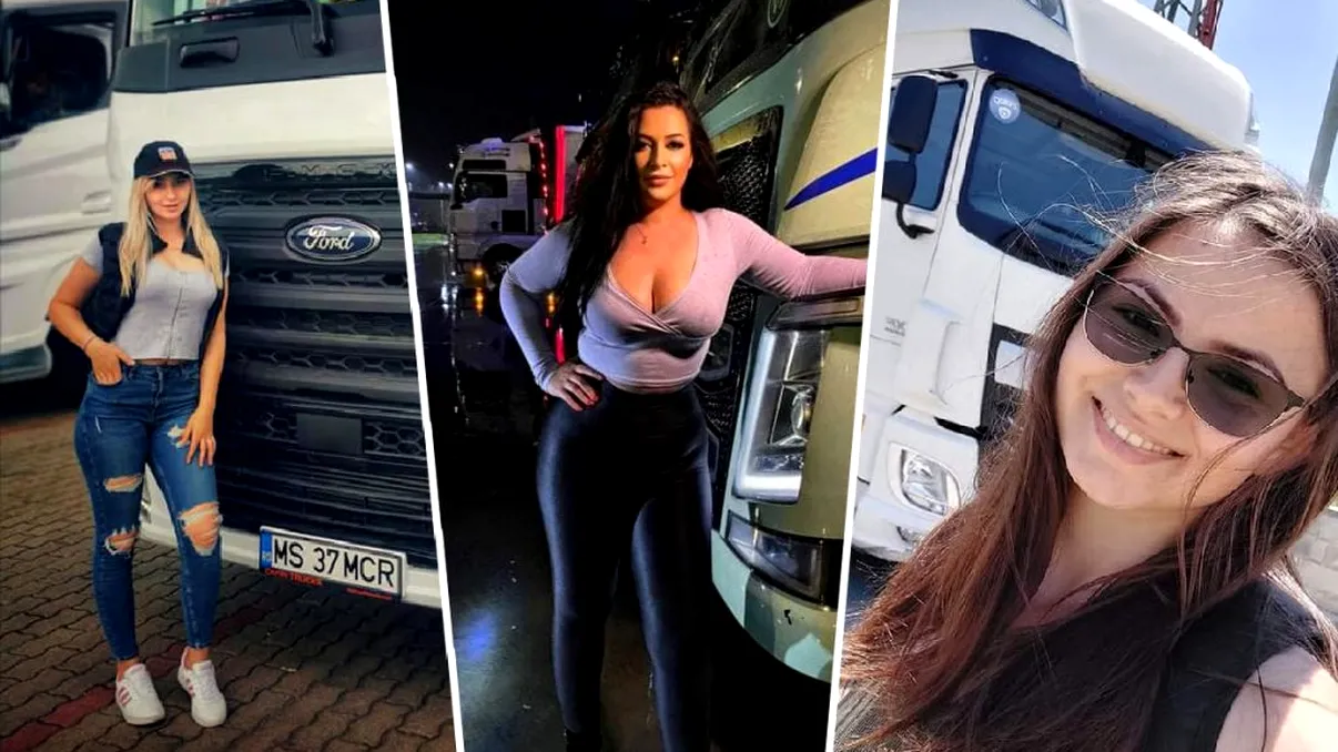 Cum arată cea mai frumoasă şoferiţă de TIR din România. Cine au fost cele 7 finaliste care s-au întrecut pentru marele titlu