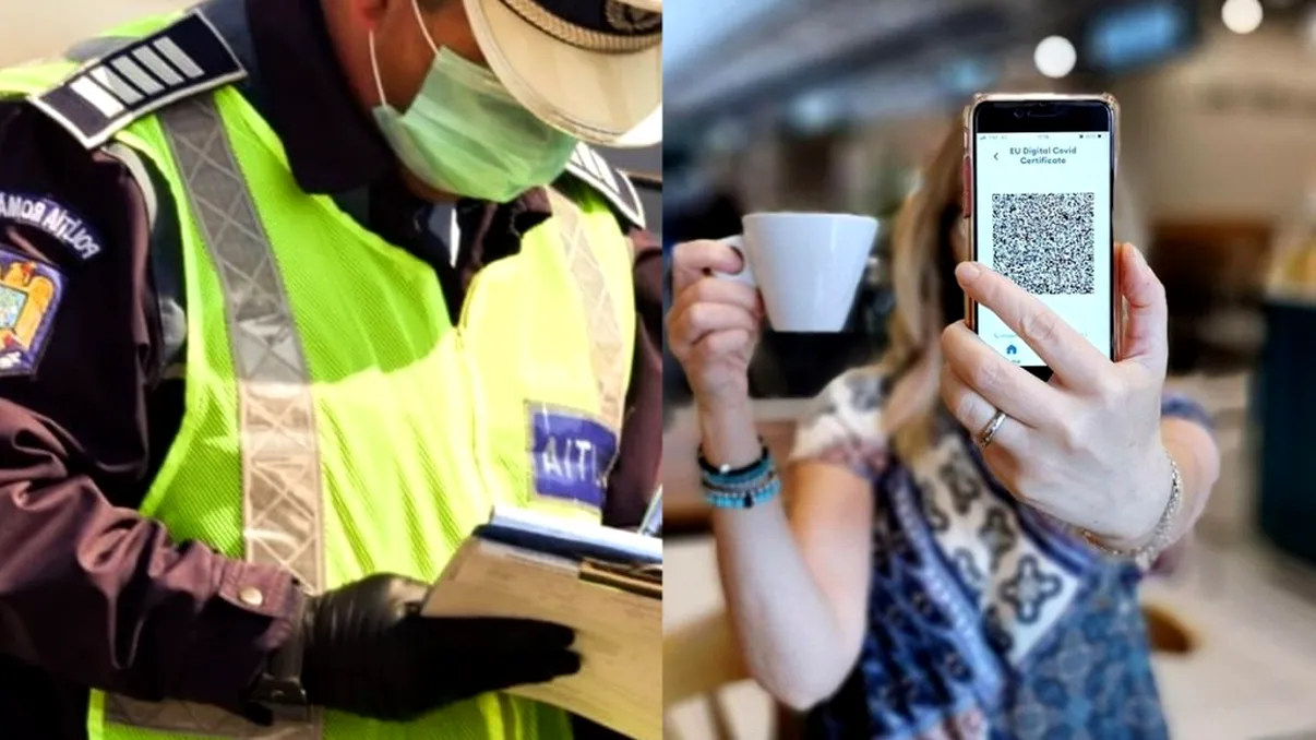 Ce riscă o femeie prinsă la cafenea cu un certificat verde care nu-i aparținea. Ce s-a întâmplat