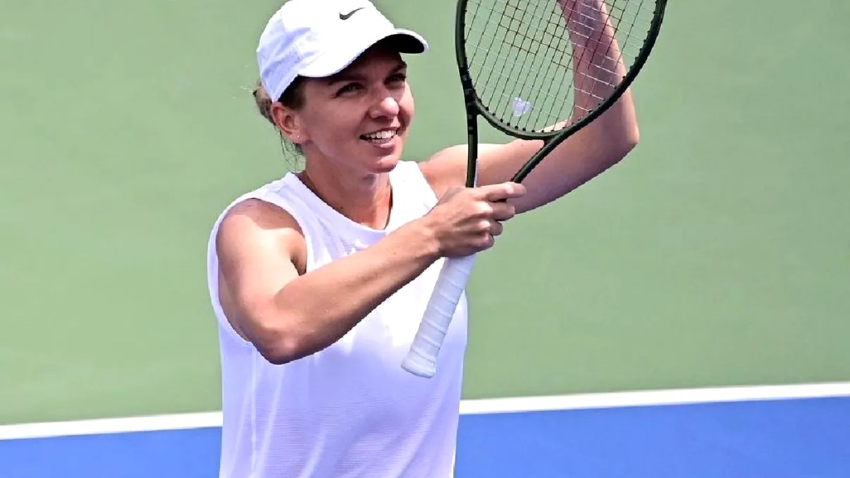 Ce a făcut Simona Halep imediat după ce s-a calificat la Indian Wells: ”Mulțumesc!”