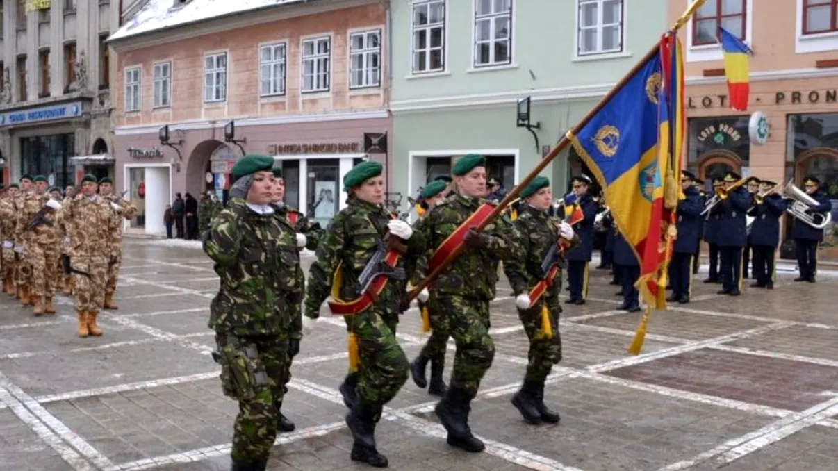 O ceremonie militar-religioasă va avea loc pe 1 decembrie la Brașov, însă o să lipseasă tradiţionala depunere de coroane de flori