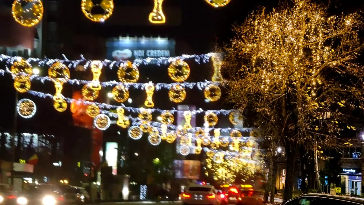 Pe ce dată se vor aprinde luminile de Crăciun 2021 în București