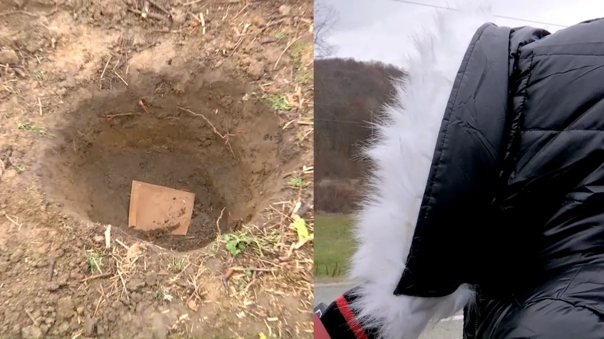 Scene de groază în Gorj. Bebeluș, găsit îngropat în curtea casei de mamă. Tânăra ar fi născut în timpul examenului de Bacalaureat