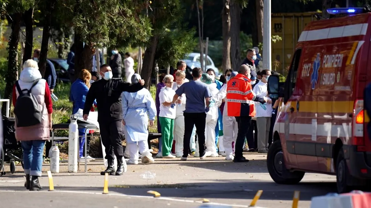 Ultima oră! O pacientă Covid s-a aruncat de la etajul șase al Spitalului Floreasca din București. Medicii, în stare de șoc