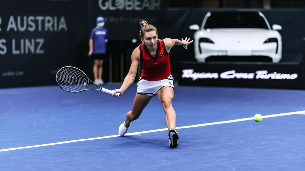 Simona Halep, sancționată în timpul meciului. Gestul care l-a scos pe arbitru din minți