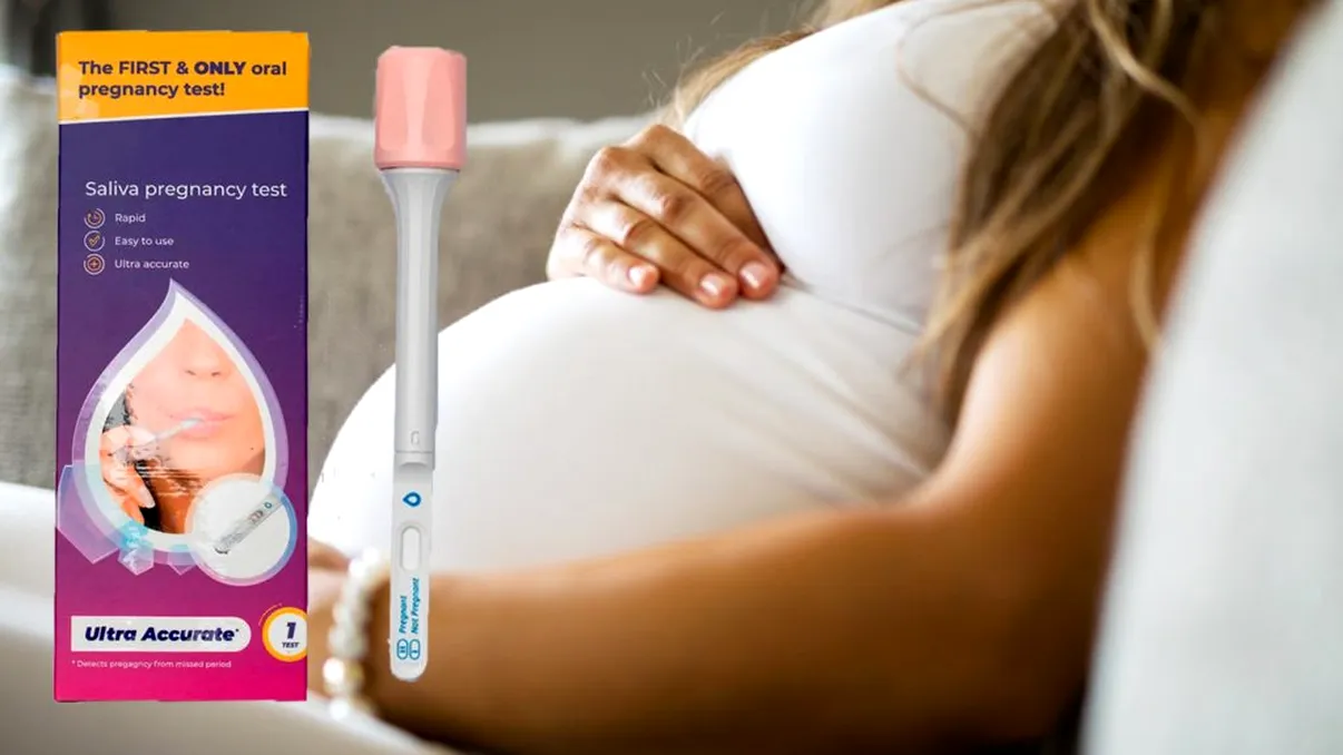 Premieră mondială! A fost lansat primul test de sarcină pe bază de salivă. Când va fi disponibil pe piață