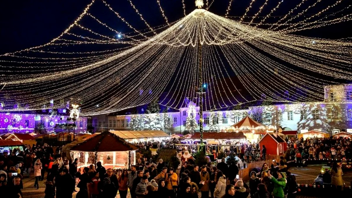 Orașul din România care primește și nevaccinați la târgul lor de Crăciun. Vești bune pentru localnici!