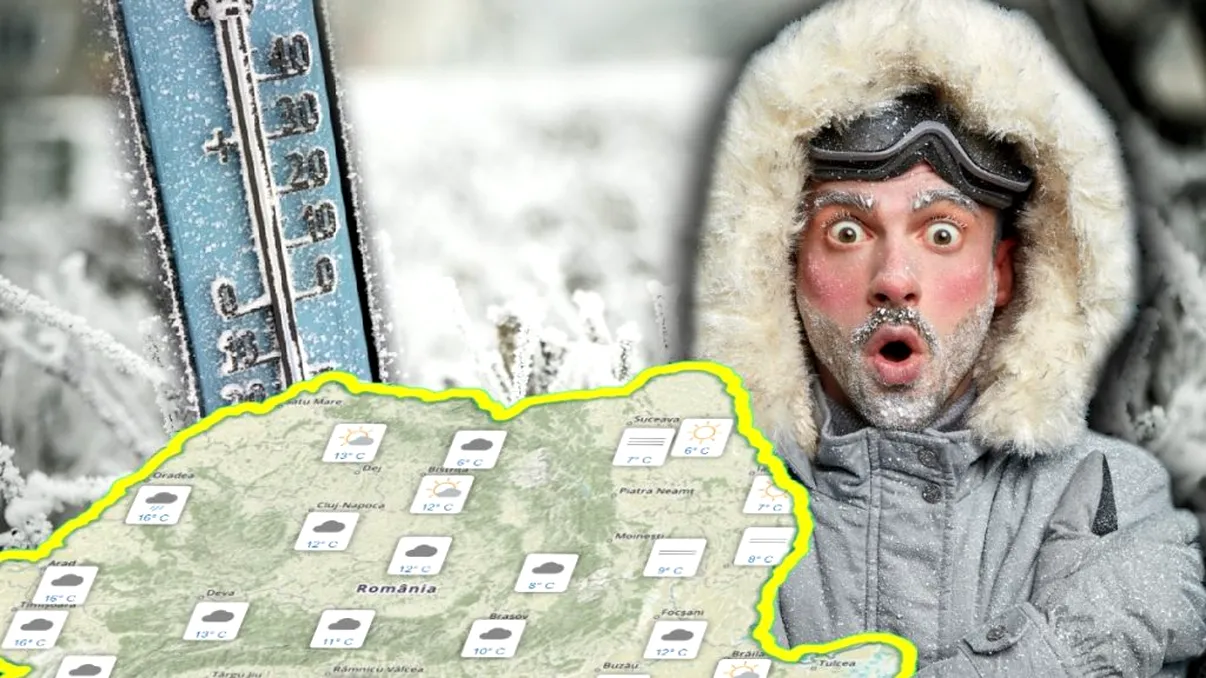 Meteo ANM. Un val de aer polar cuprinde România. Ninsorile și gerul vor face ravagii în aceste zone
