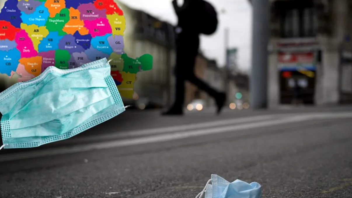 Orașul din România care a început să colecteze măști de protecție folosite. Ce vor face din ele