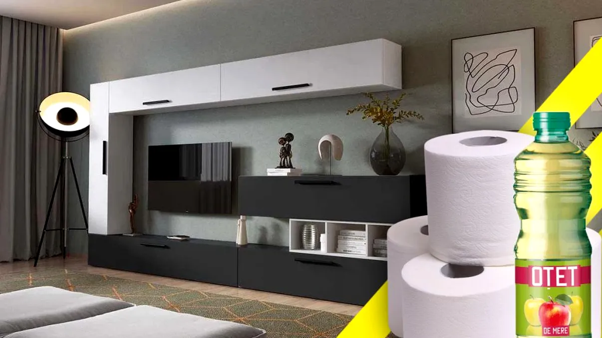 Trucul genial cu hârtie igienică udată cu oțet. Scapi de toate problemele din casă