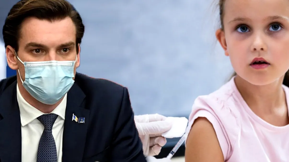 Andrei Baciu, despre apariția reacțiilor adverse în rândul copiilor după vaccinare. Ce s-a constatat la categoria de vârstă 5-11 ani