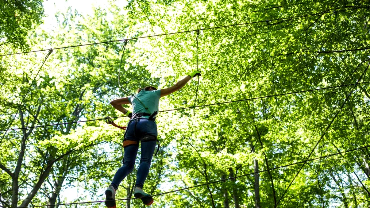 Aventura Parc în Pădurea Gârboavele, Galați. Ce vor găsi turiștii aici