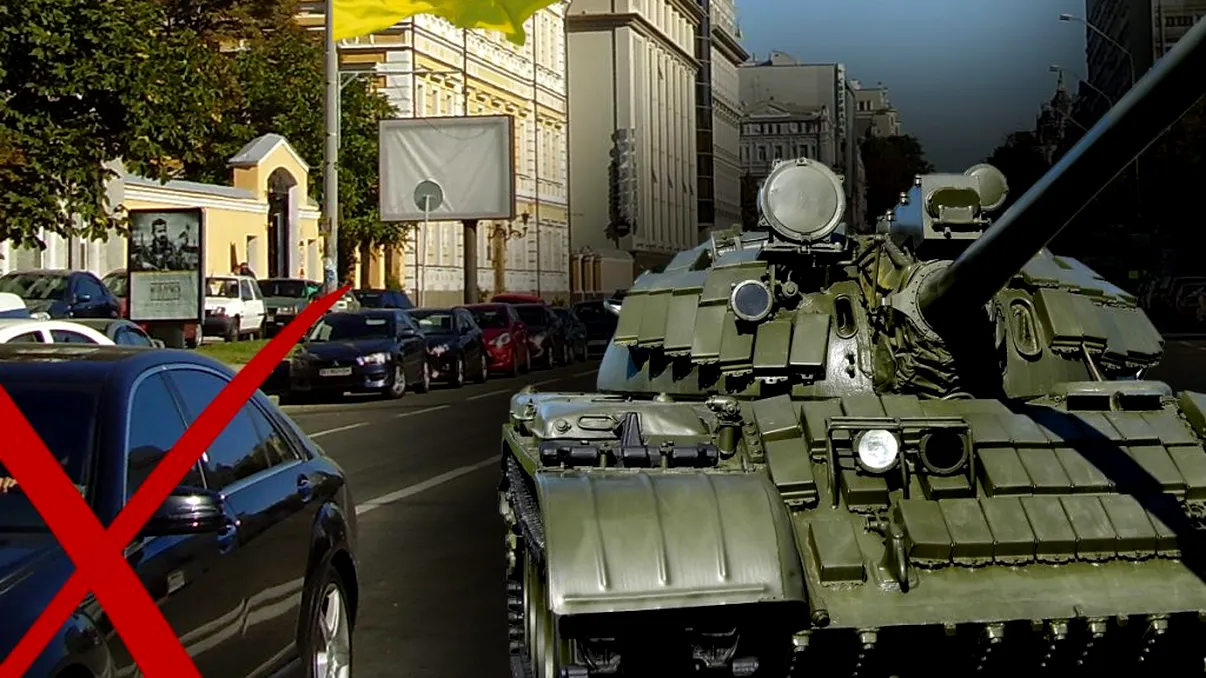 Interdicție de circulație în Kiev. Ce pregătesc rușii în această seară, tancurile ucrainene sunt pe străzi