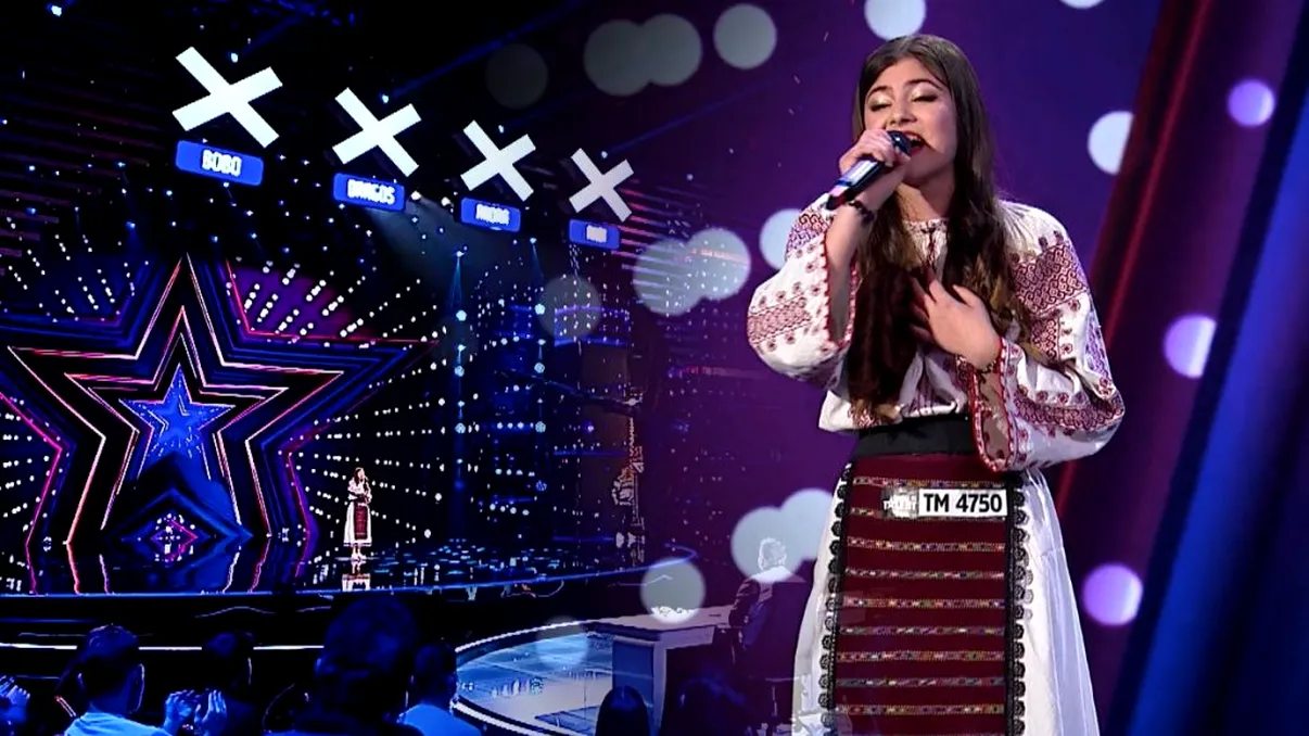 Lacrimi la Românii au talent. Concurenta de 16 ani a început să plângă instant când l-a văzut pe plasmă VIDEO