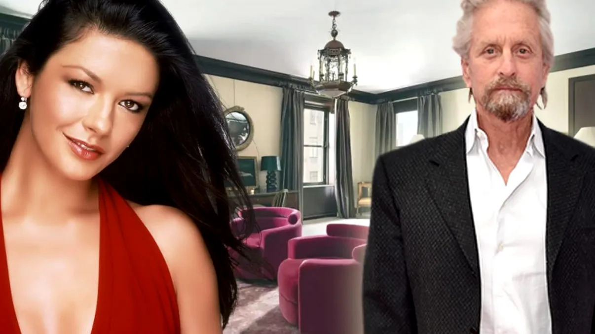 Michael Douglas și Catherine Zeta-Jones își vând apartamentul din New York. Suma astronomică cerută pentru locuința de lux