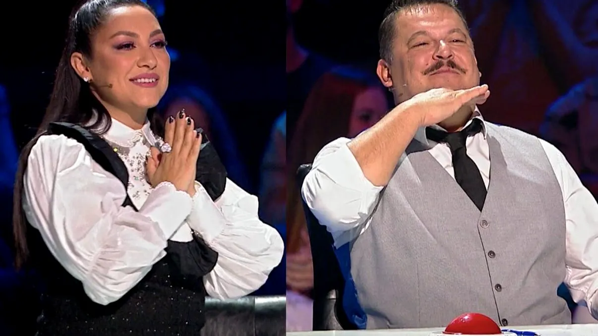 Moment incitant la Românii au Talent. Andra s-a ridicat în picioare cum i-a văzut. Bobonete: „Ați prins-o până-n gât!” VIDEO