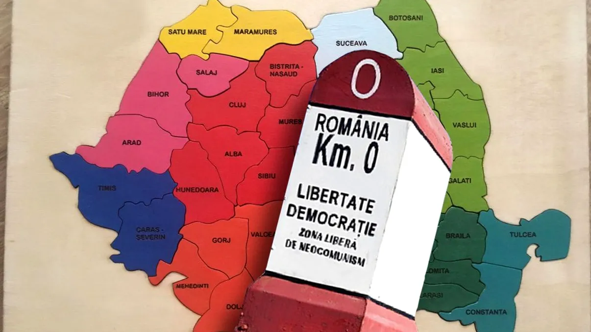 Unde se află centrul României, de fapt. A fost mutat cu 30 de km de câțiva ani