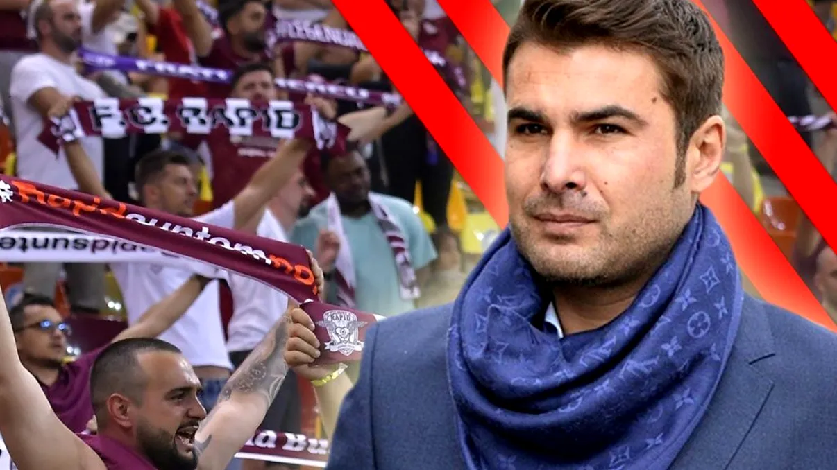 Adrian Mutu, „învins” de galeria Rapidului. Decizia unuia dintre secunzii „Briliantului”