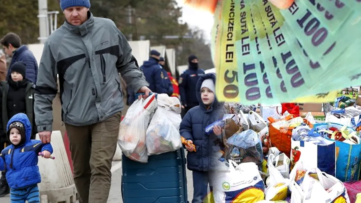 Câți bani primesc românii care găzduiesc refugiați ucraineni. Suma care se poate deconta de la Stat