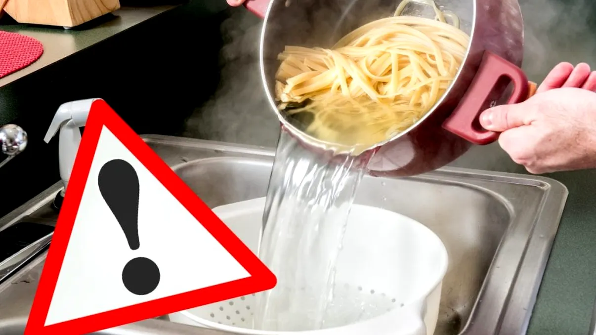 Ce secret ascunde apa în care ai fiert paste. Un specialist face dezvăluiri ignorate de români