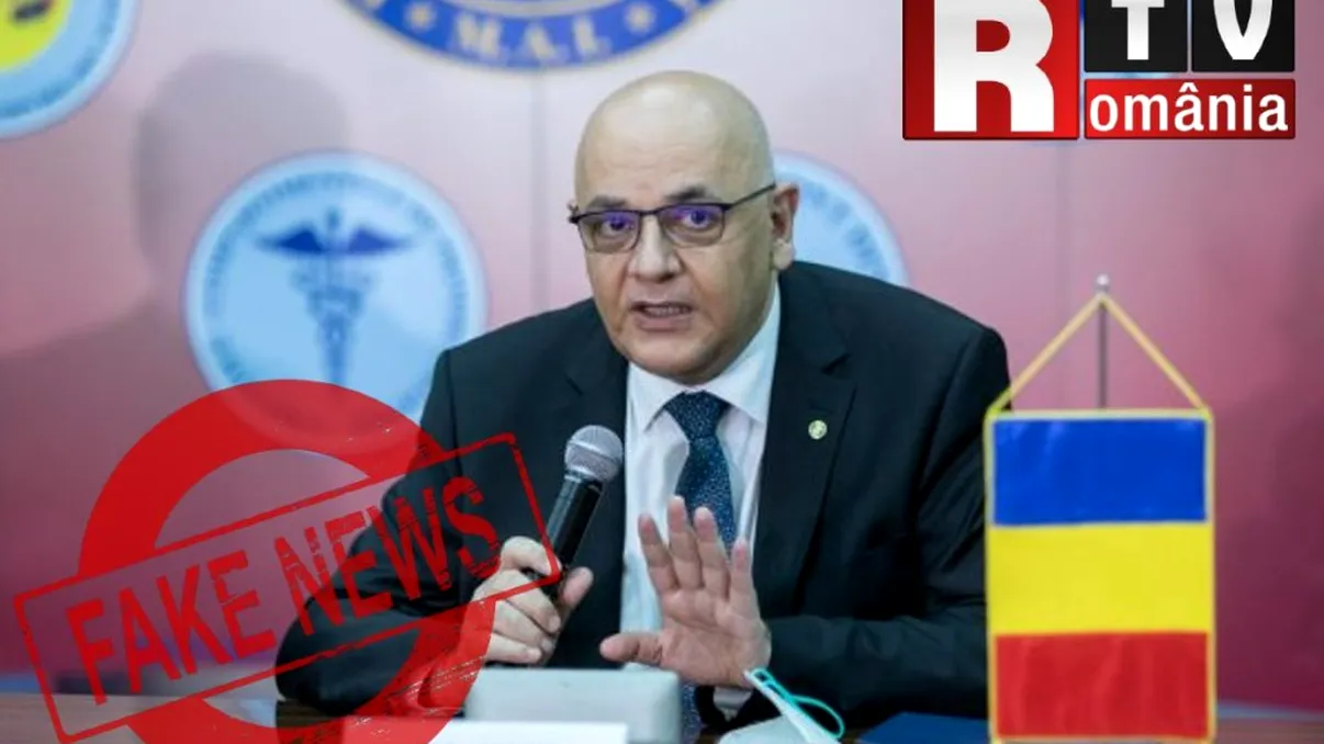 România TV, un nou fake news despre Raed Arafat. Ce au putut spune despre el