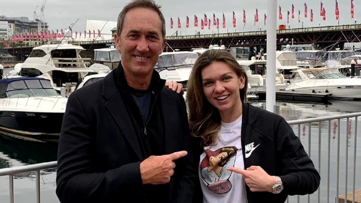Simona Halep, despre situația lui Darren Cahill: „Simțeam că se chinuie”