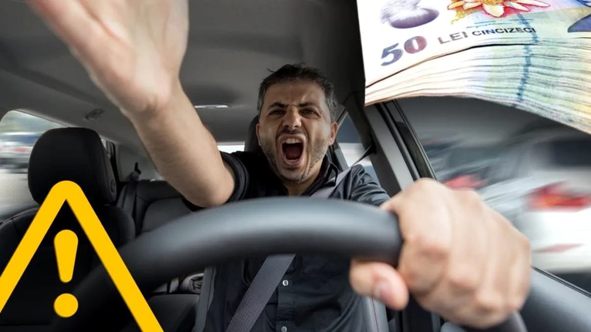 Amenda pe care a primit-o un șofer după ce i-a făcut semne obscene unei femei în trafic. Mare atenție!