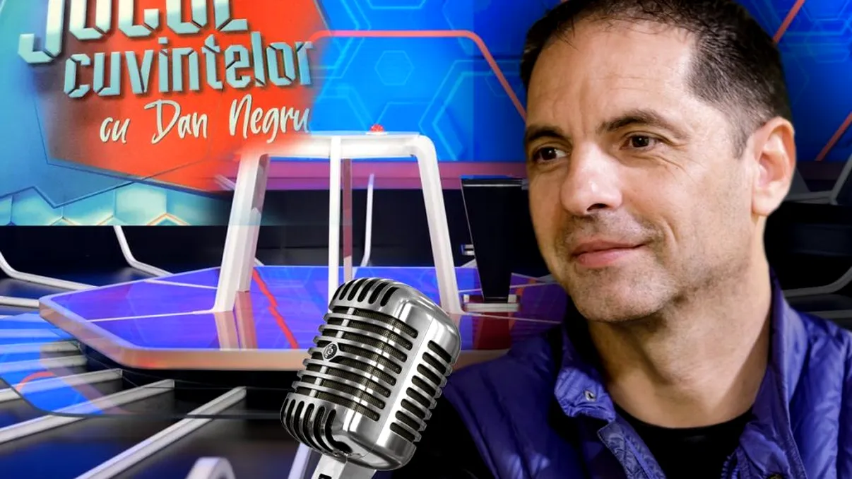 Ce a putut spune Dan Negru despre vedetele care participă la emisiunea 'Jocul cuvintelor': „Nu sunt spectaculoase”