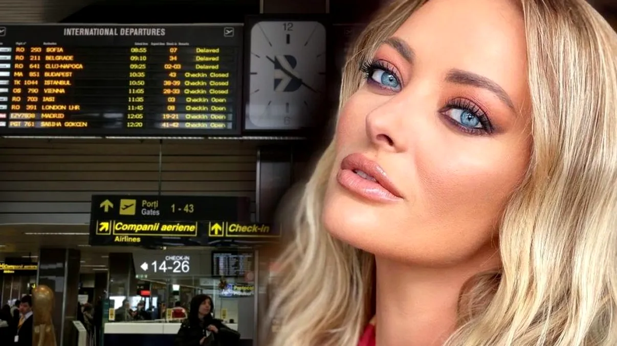 Delia Matache, momente de panică în aeroport. Ce a pățit artista: ‘Lipsă de oxigen’