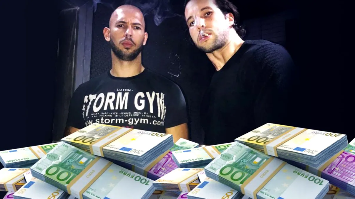 Din ce fac mulți bani frații Tate, de fapt. Cum au devenit bogați, înainte de scandalul sechestrului