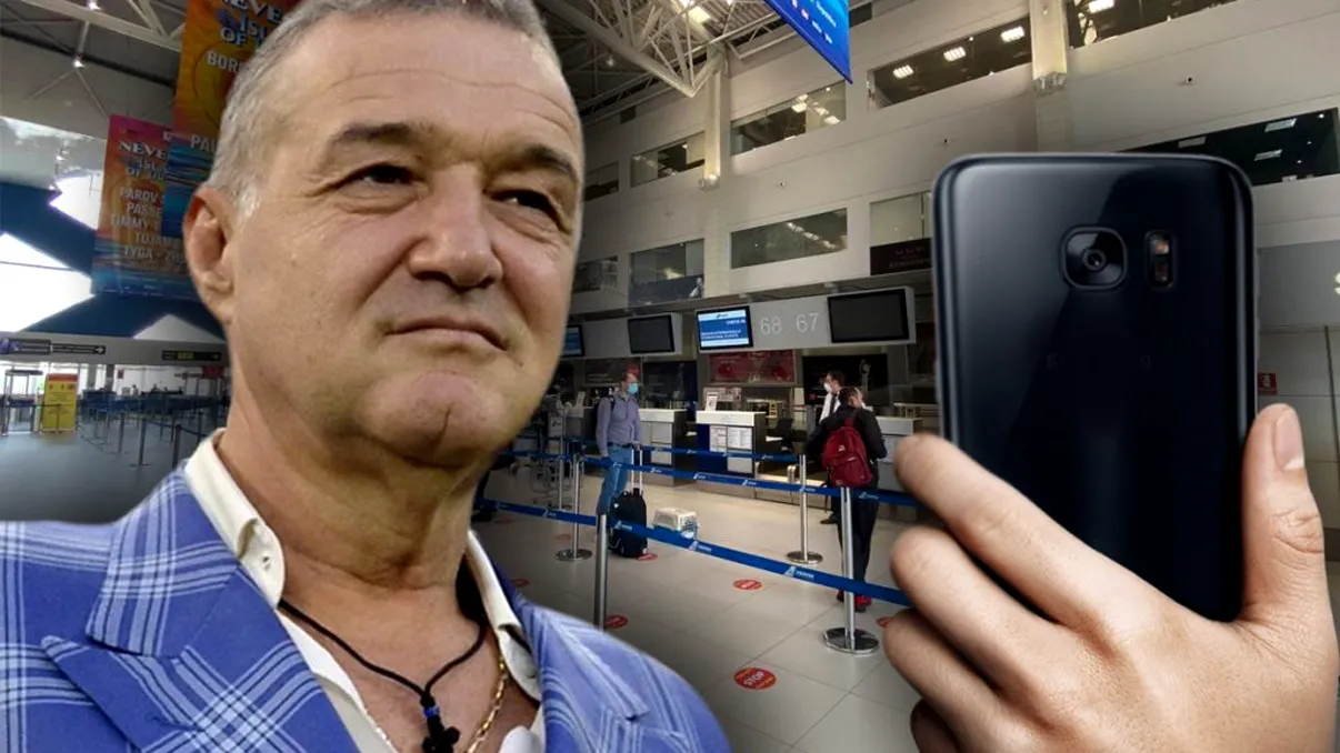 Gestul minunat făcut de Gigi Becali pe aeroportul Otopeni. Ce l-a întrebat pe un bărbat care a vrut o poză